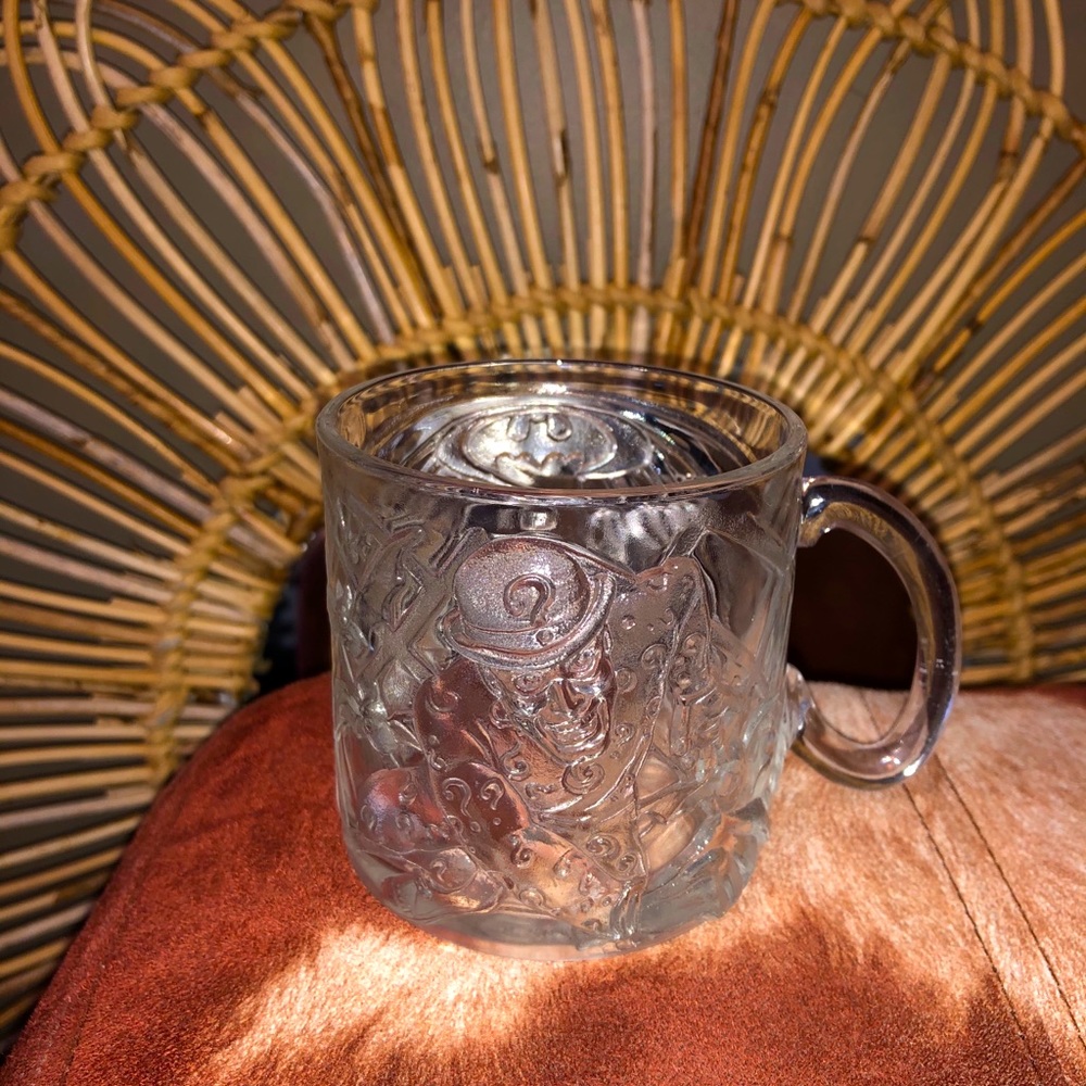 Vintage McDonald’s Batman forever glass Riddler